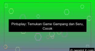 desain pintuplay game gampang